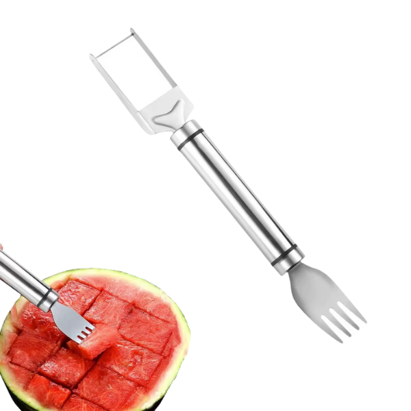 Cortador de Melancia Inox 2 em 1